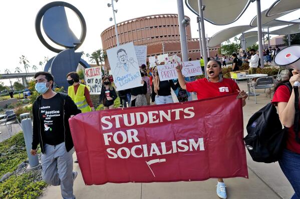 ASU students protest Rittenhouse as possible student AP News